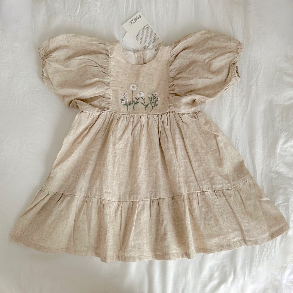 NWT H&M EMBROIDERED DRESS